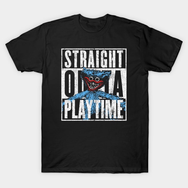 Straight Outta Playtime T-Shirt by huckblade